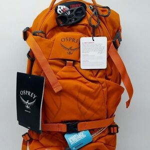 Osprey Raptor Biking Backpack W/ Hydraulics Reservoir, Orange